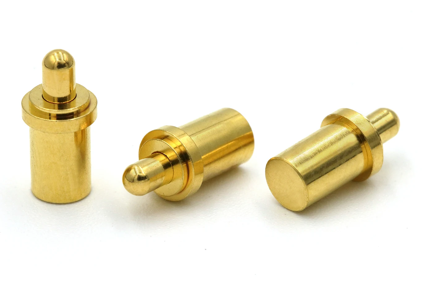 Cnc Custom Pogo Pin Magnetic Pogo Pin Connector 2 pin Male And Female