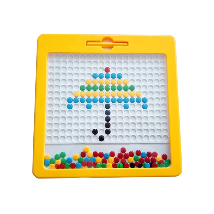 Magnetic Tablet Colorful Chocolate Beads Educational Drawing Board