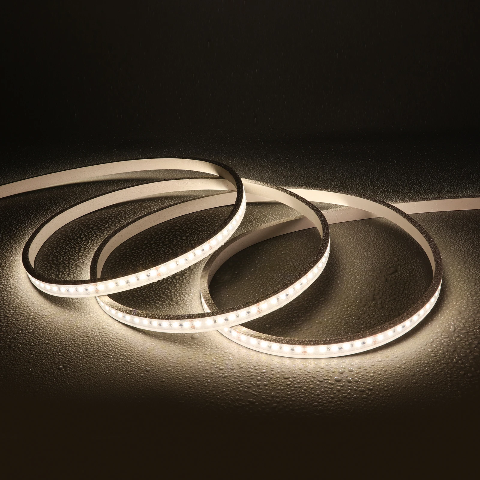 Waterproof Silicone Buliti-in SMD 2835 LED Strip With PET and Copper Tape LED Strip Light Flexible Neon light Landscape lights