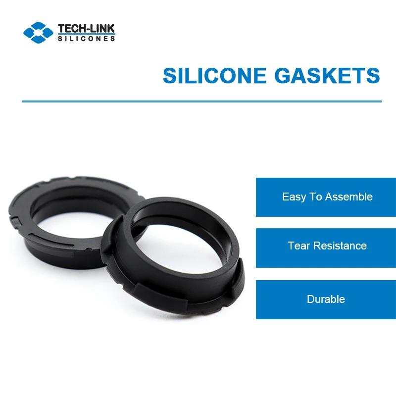 Manufacturer OEM Wear Resistance Silicone Rubber Seals Rubber Gaskets Automotive Parts Silicon Gasket For Car