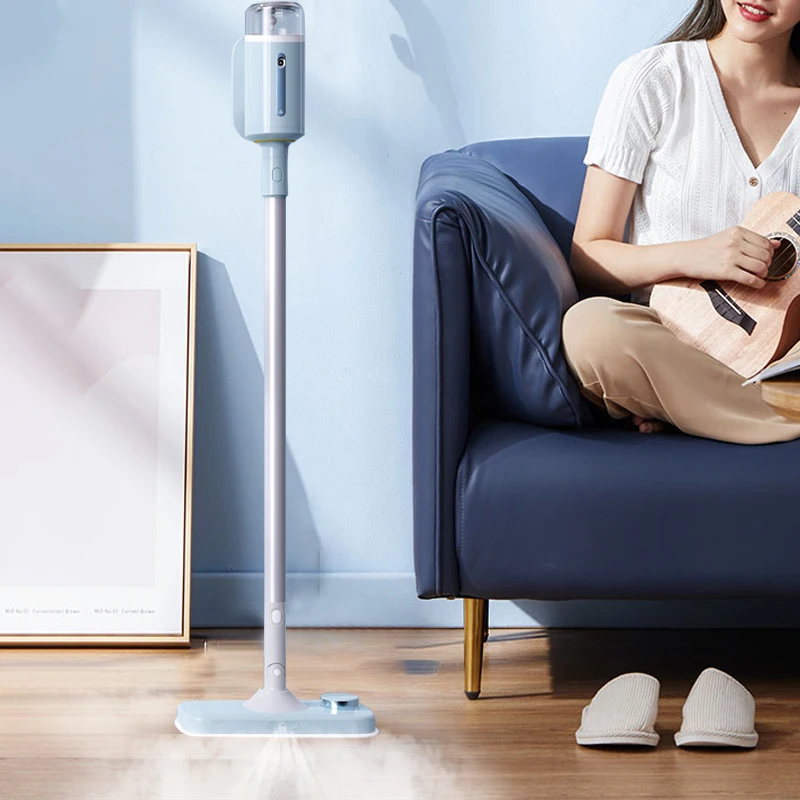 HG Многофункциональный высокое качество 1500W 370 мл резервуар для воды бытовой очиститель 6 в 1 Электрический Паровая Швабра для пола