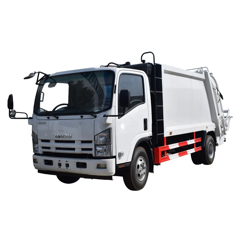 ISUZU 10 cubic meter 4X2 6-WHEELER 5 tons garbage compactor truck