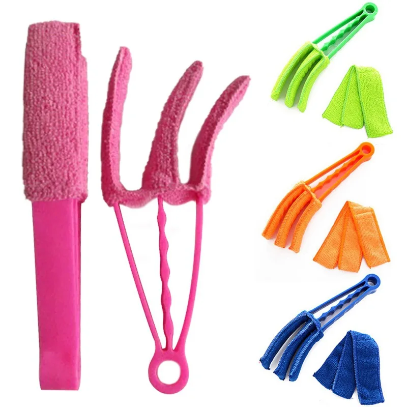 Microfiber Air Conditioner Cleaning Brush Household Duster Window Blind Cleaner Duster Brush