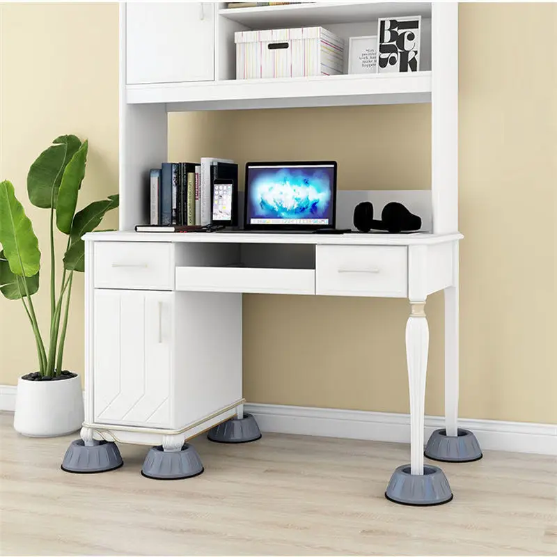 Anti Vibration Feet Pads Rubber Mat Slipstop Silent Universal Washing Machine Refrigerator Furniture Fixed Raiser Dampers Stand