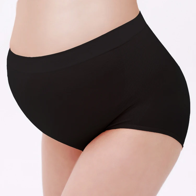 Wholesale High Quality Plus Size Seamless High Waist Maternity Panties