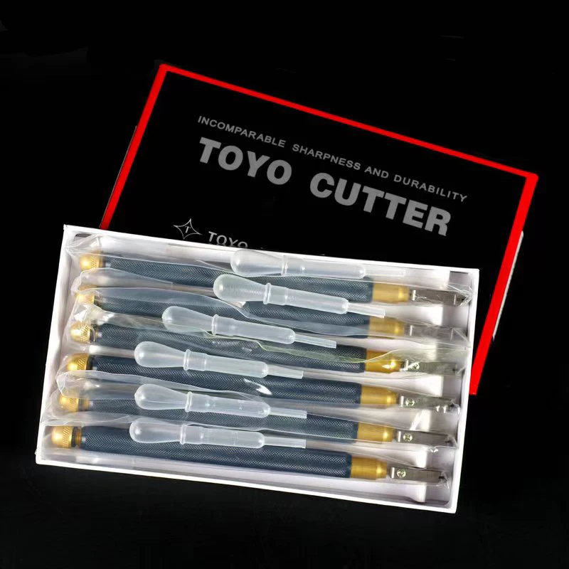 Manufacture Perfect Quality Japan TOYO TC17 Long Service Time Diamond  Oil Filled Glass Cutter