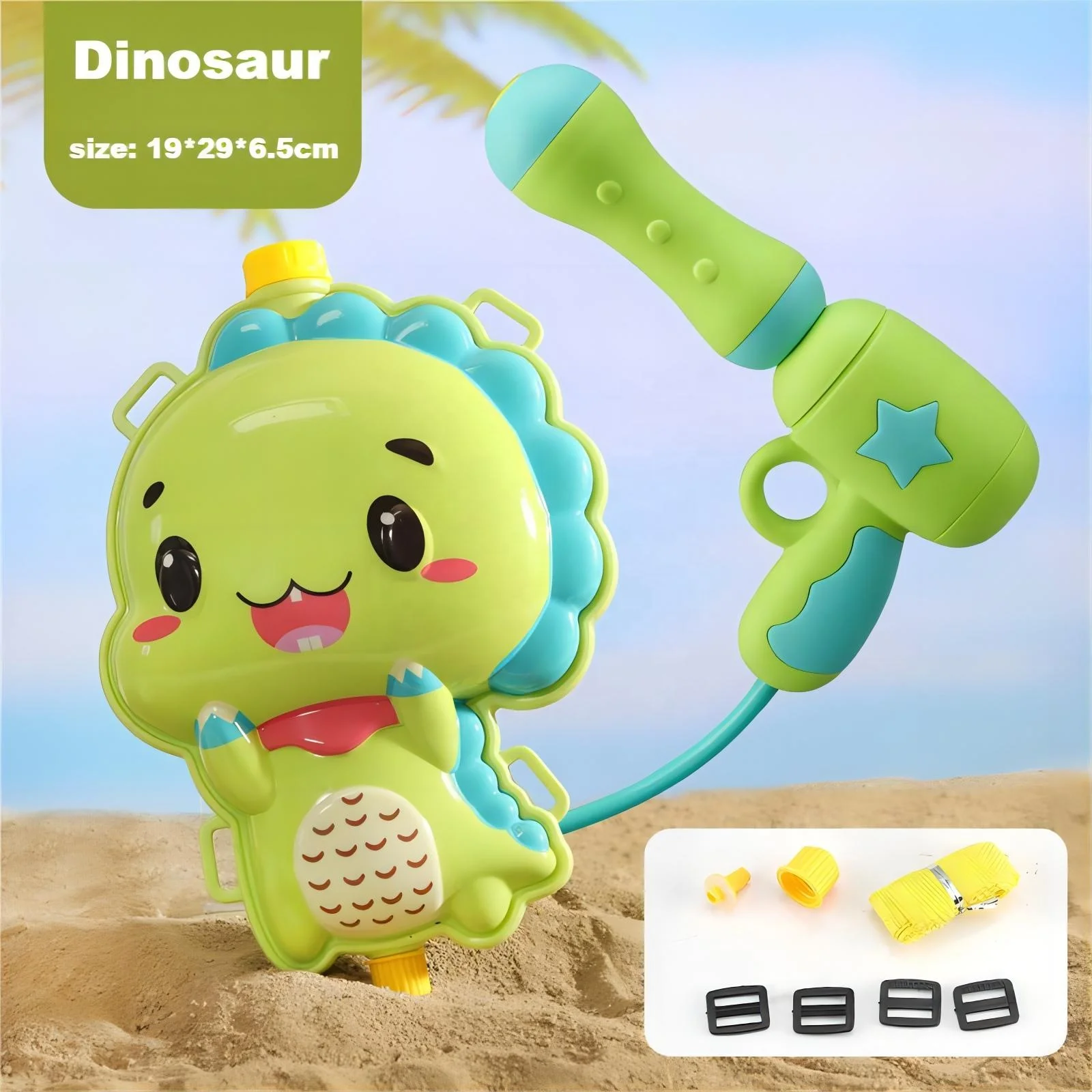 Best Seller Summer Outdoor Penguin Water Gun Toy Animal Design Water Gun Backpack For Beach Pool