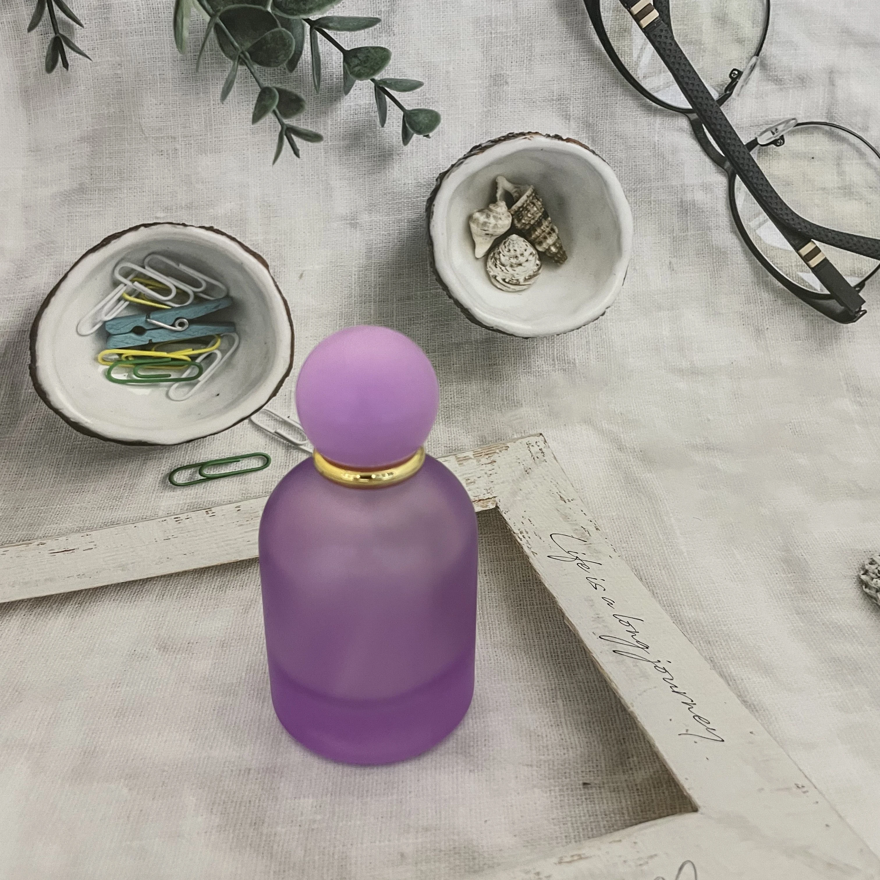 empty bottle, Lid, pump perfume pakaging