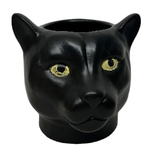 Leopard Ceramic Tiki mug