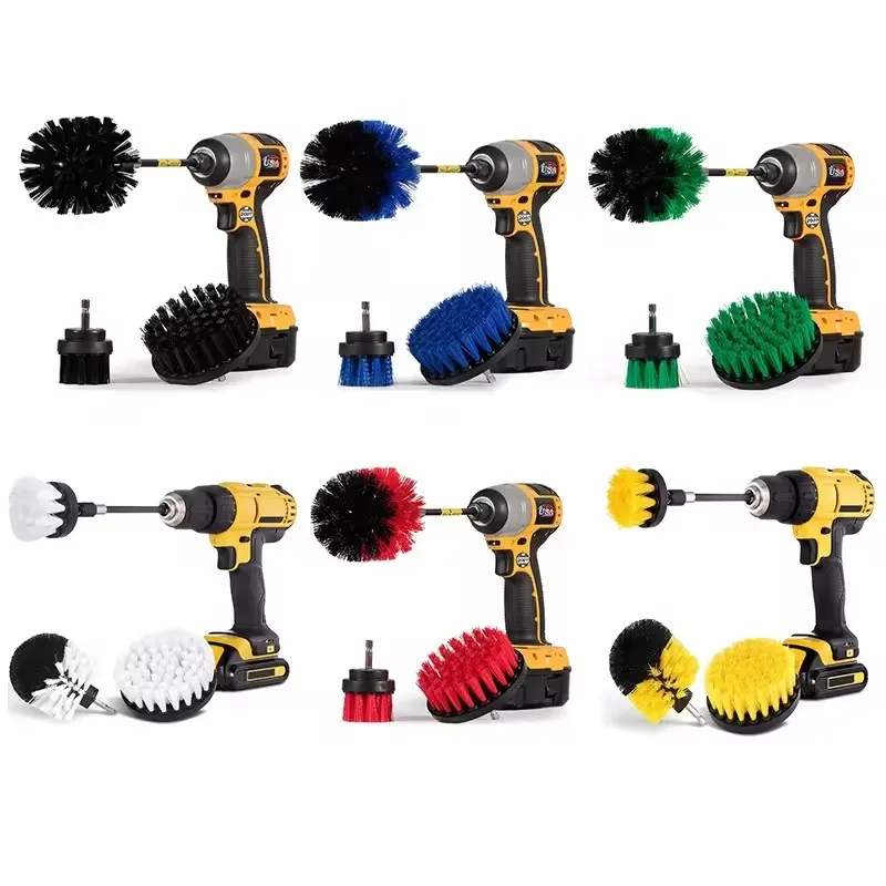Multifunctional Drill Cleaning Brush Power Scrubber Brush for Bathroom