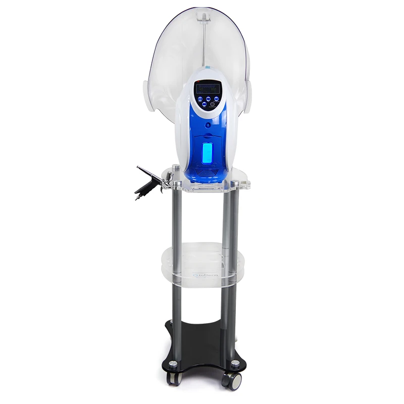 O2toderm Oxygen Therapy Facial lifting Portable Spray Gun Dome Mask Face Care Anti-aging Skin Rejuvenation Beauty Equipment
