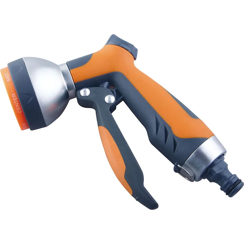 Hot selling Garden Hose Nozzle Plastic Durable Adjustable water spray gun