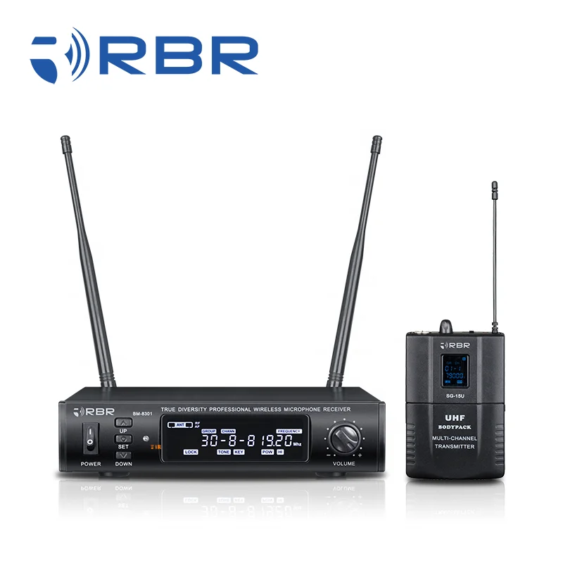 Хит продаж профессиональный беспроводной микрофон bm8301 uhf для сцены