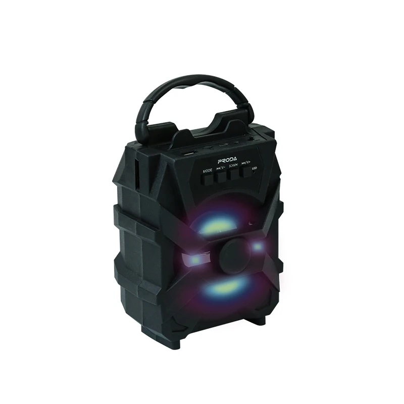 Proda Xunsheng Series Wireless mini Speaker PD-S500 for outdoor ground dance support tf card  aux input