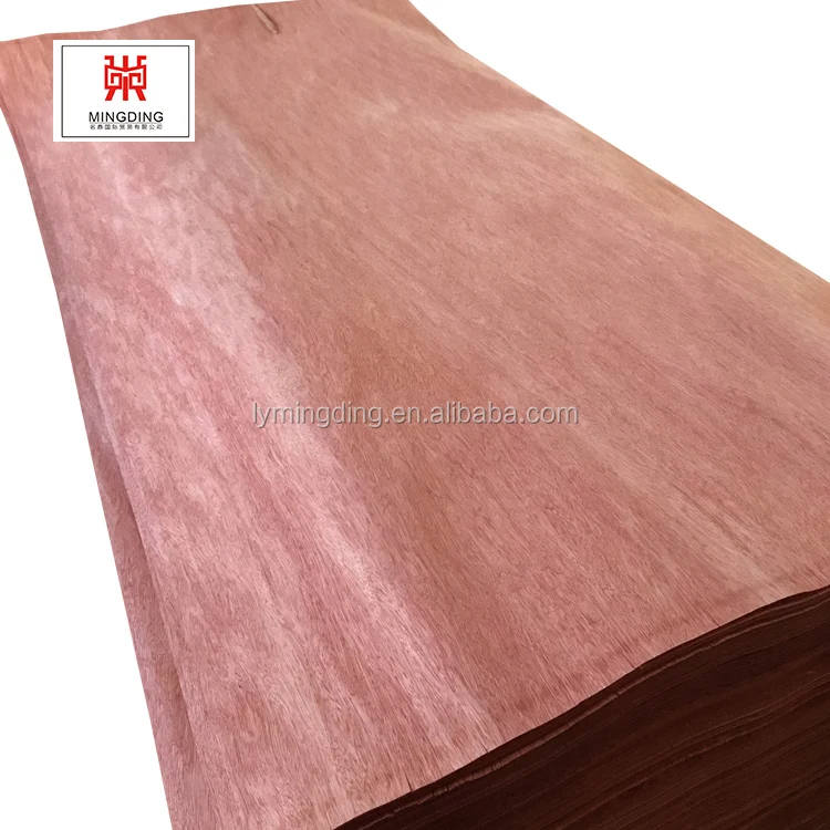 1220*2440 mm bintangor face veneer from China ice candy veneer 0.25 mm thick