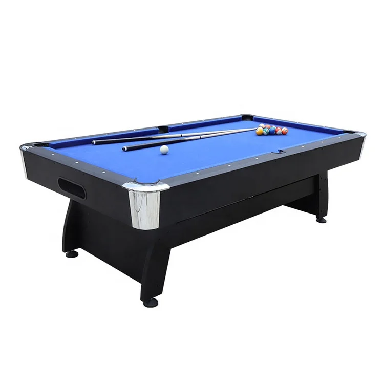 8ft mesa de billar Pool Table With Billiard Cues and balls For Family Game Rooms