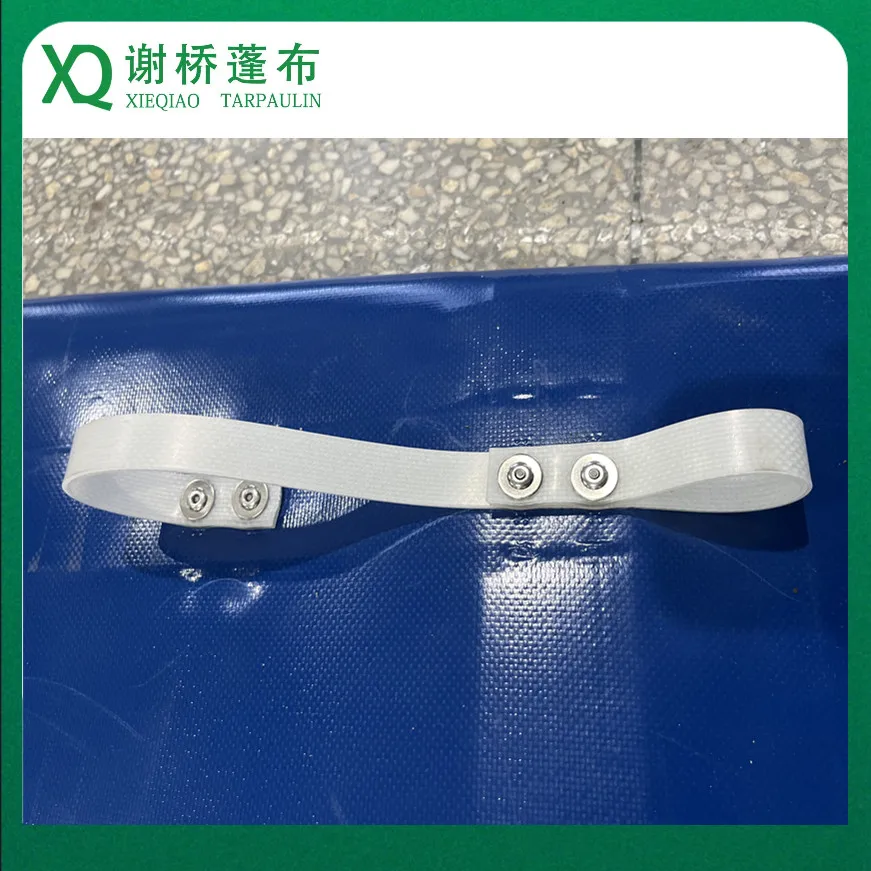 Xieqiao Durable PVC Tarpaulin for Truck Side Curtain - Waterproof and Flexible-9550*2630