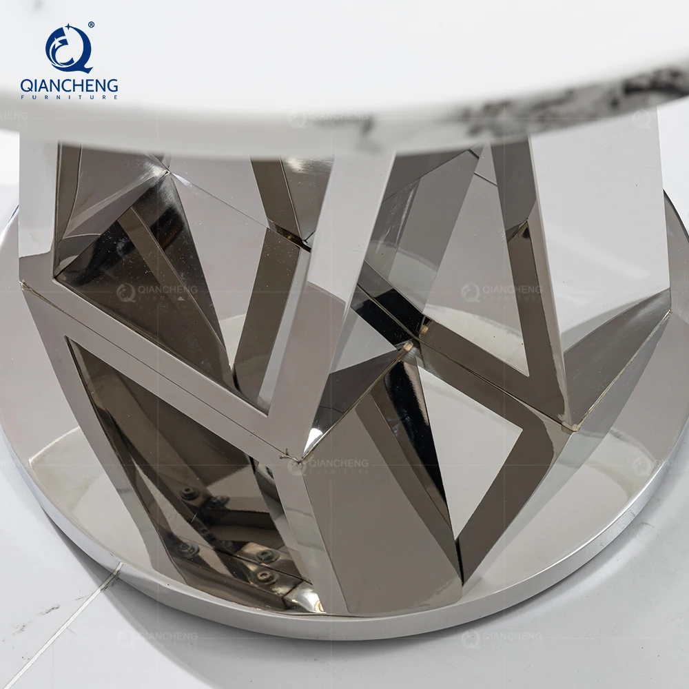 Modern white marble coffee tables for the living room wholesale coffee table modern style Supplier guangdong importar