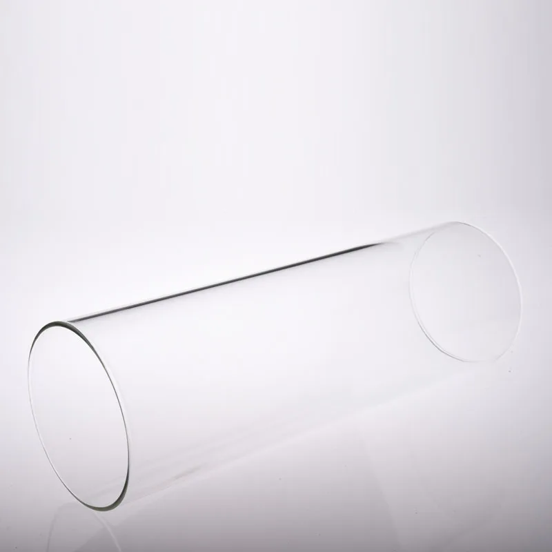 Heat Resistant Transparent Borosilicate Glass Cylinder Lamp Shade Tube for Pendant Lamp Candle Lamp Cover