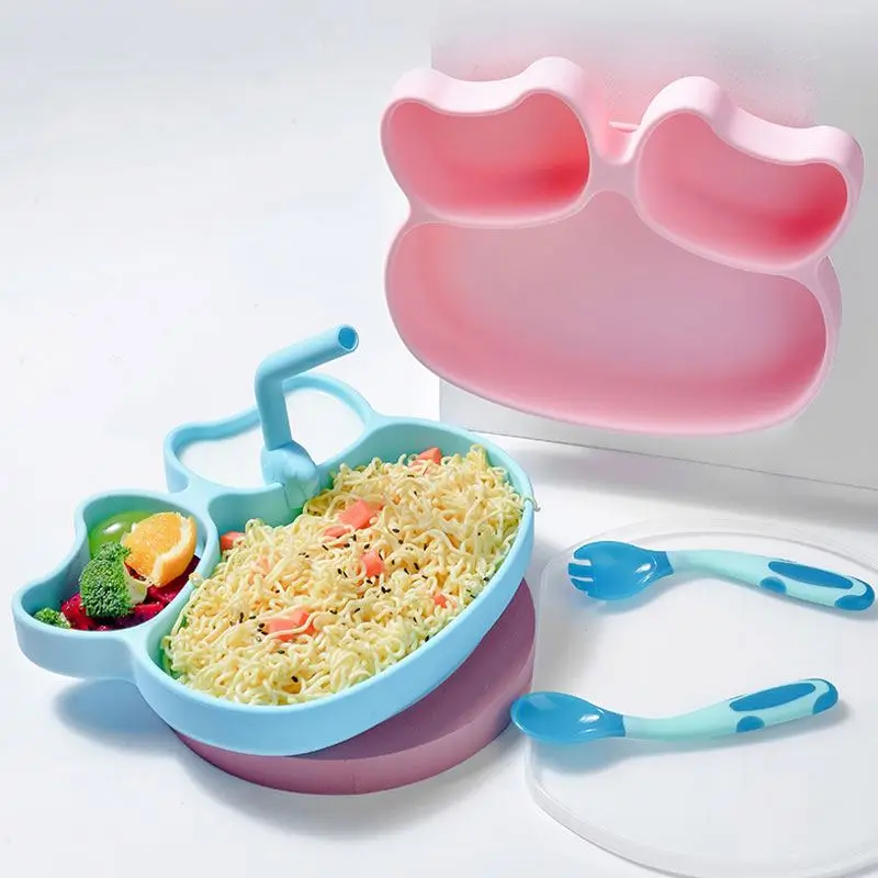  Baby Supplies Feeding Tools Set New 2021 Silicone Suction Plate