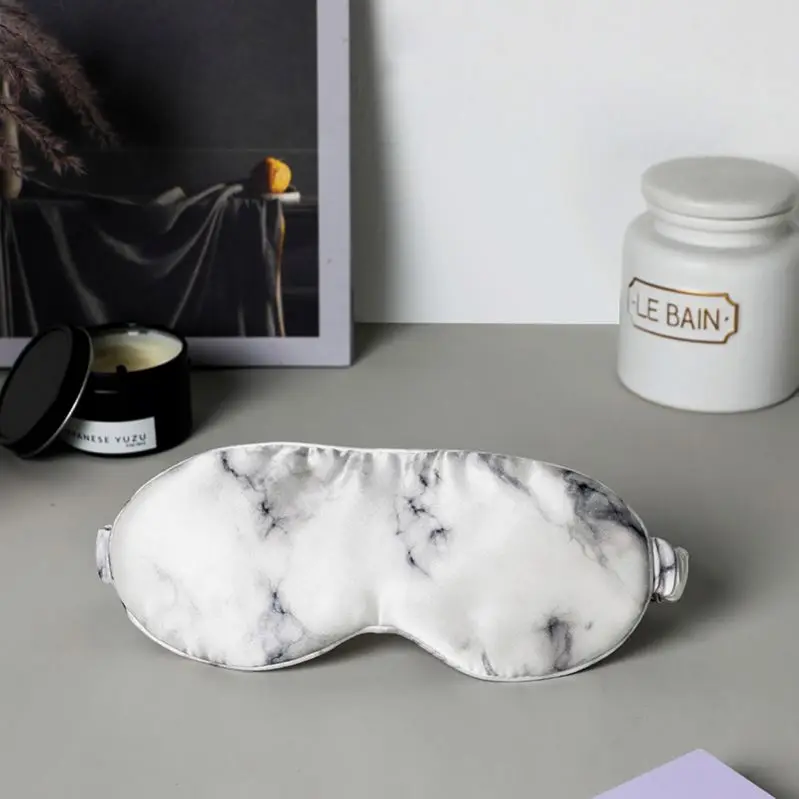 Taihu Snow Custom 22Mm Private Label Anti Wrinkle Mulberry Silk Lash Eye Mask