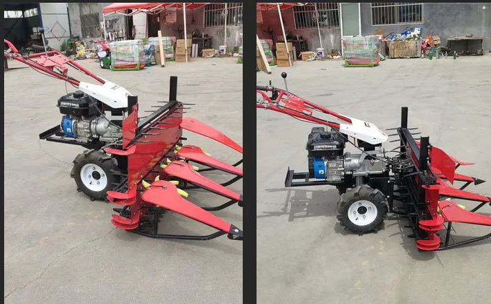 Weiwei self-propelled mower harvests rice, wheat, corn, grass, rice, pepper, oat grass, ryegrass, alfalfa and other crops