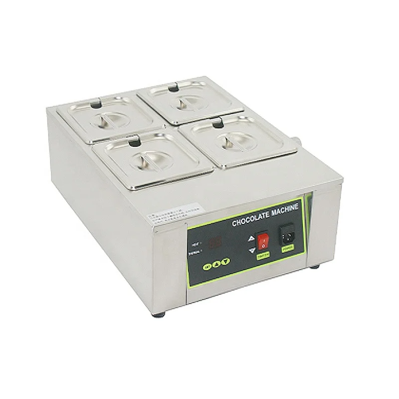 
Popular Commercial Electric Digital 3 pot Chocolate Melter with ce 