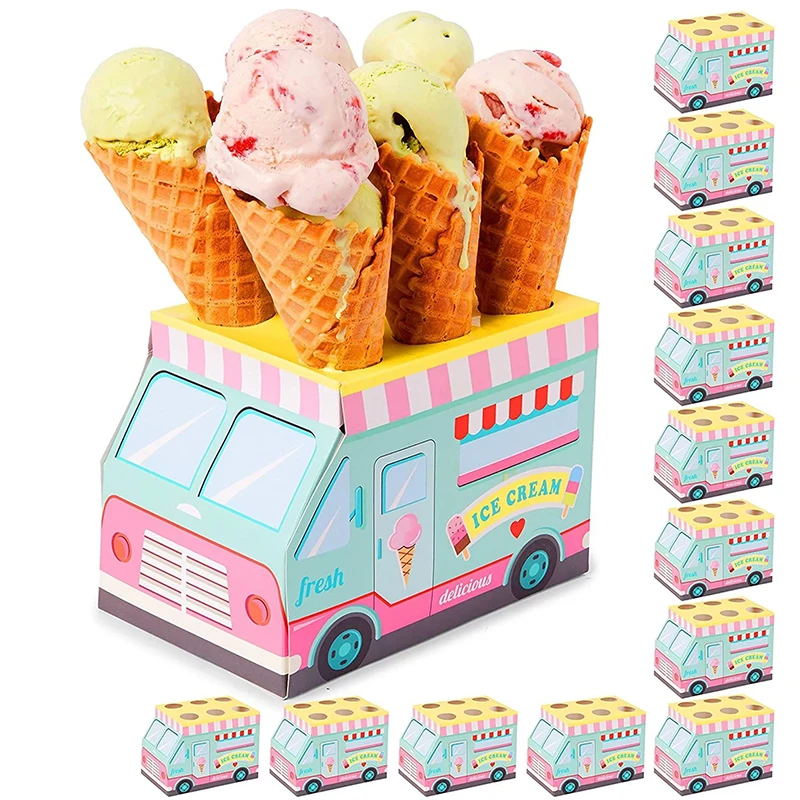New Design 8oz 12 Oz 100ml Custom Logo Disposable Small Icecream Container Single Double Wall Ice Cream Paper Cup Tub with Lid