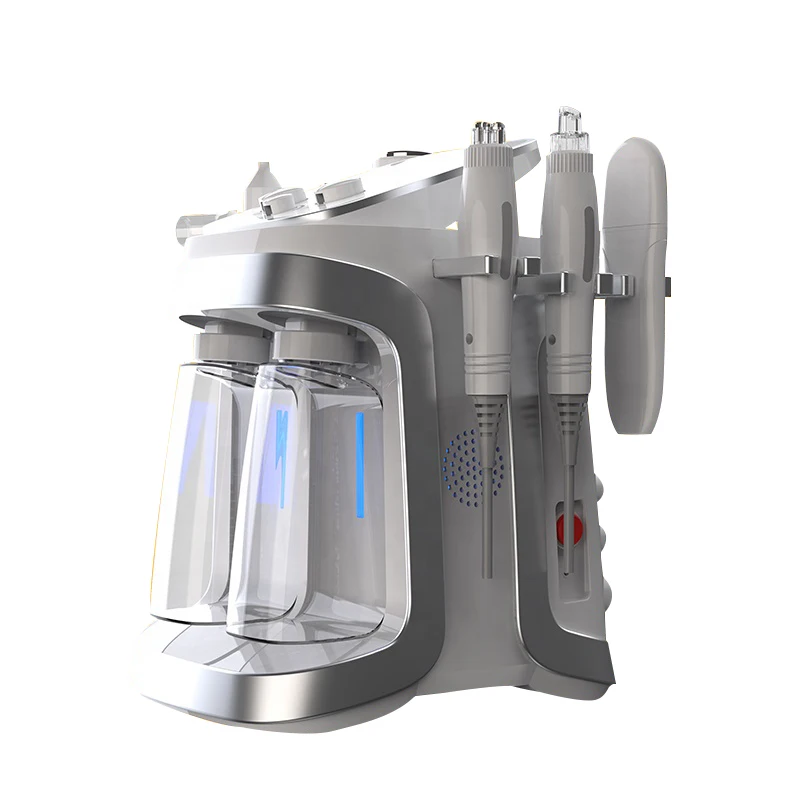 h2o2 small bubble beauty machine Facial Cleaning 6 In 1 Microdermabrasion Skin Rejuvenation Machine