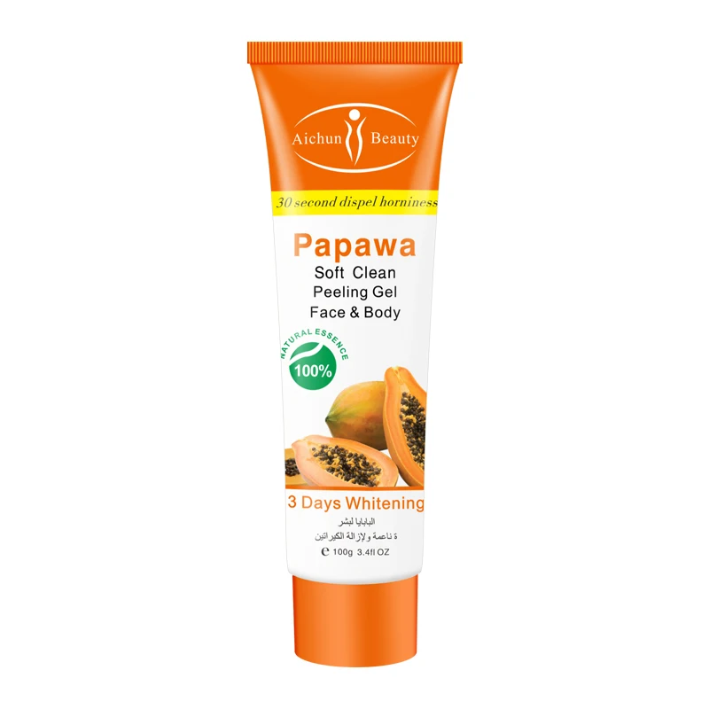 
Natural Pawpaw Exfoliating Peeling Gel Soft Clean Brightening Face Pawpaw Cream OEM 