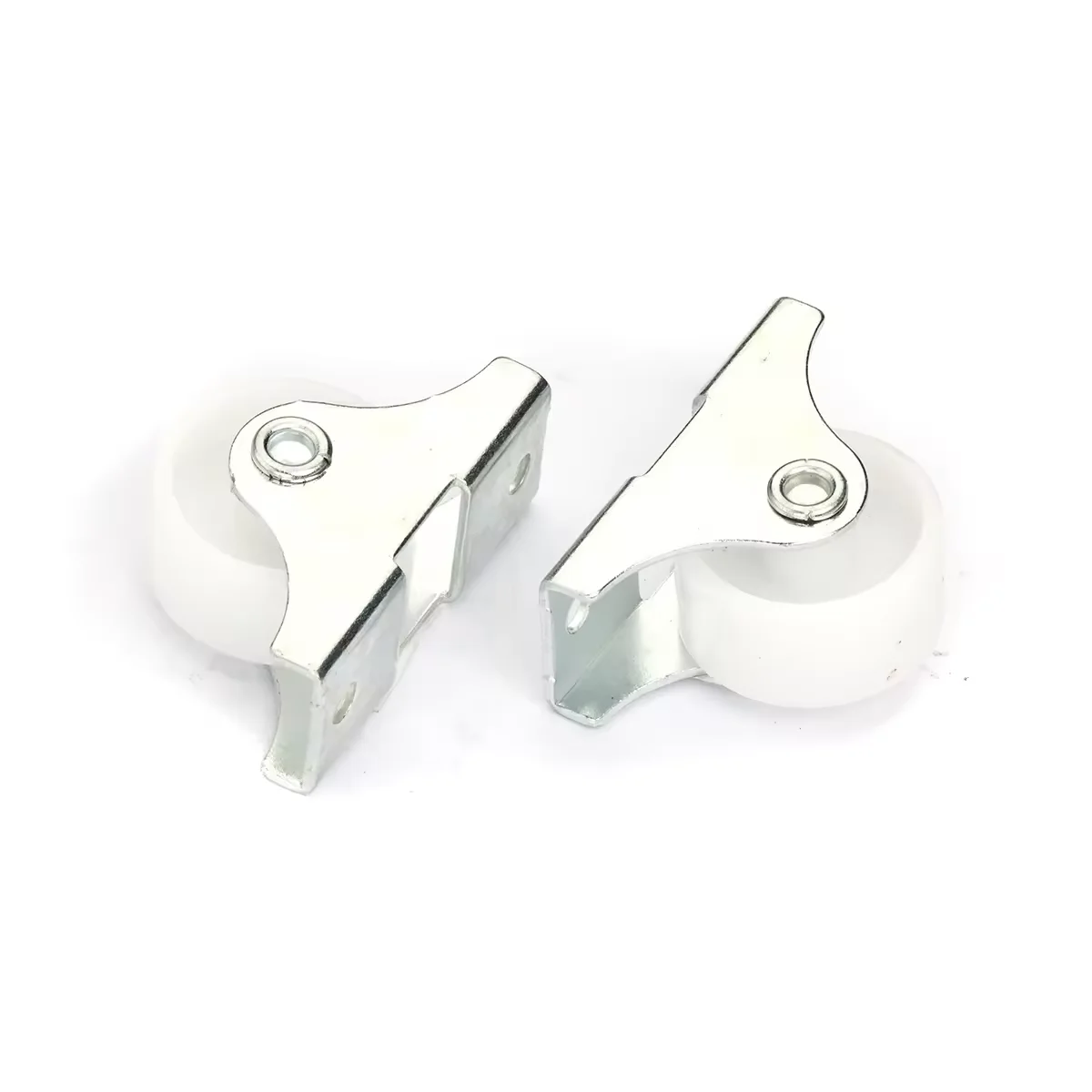 Fusaier Solid 25mm Heavy Duty Castor Wheel for Furniture Industrial Fixed Wheel with Ball Caster for Sofa Plastic Ball Caster