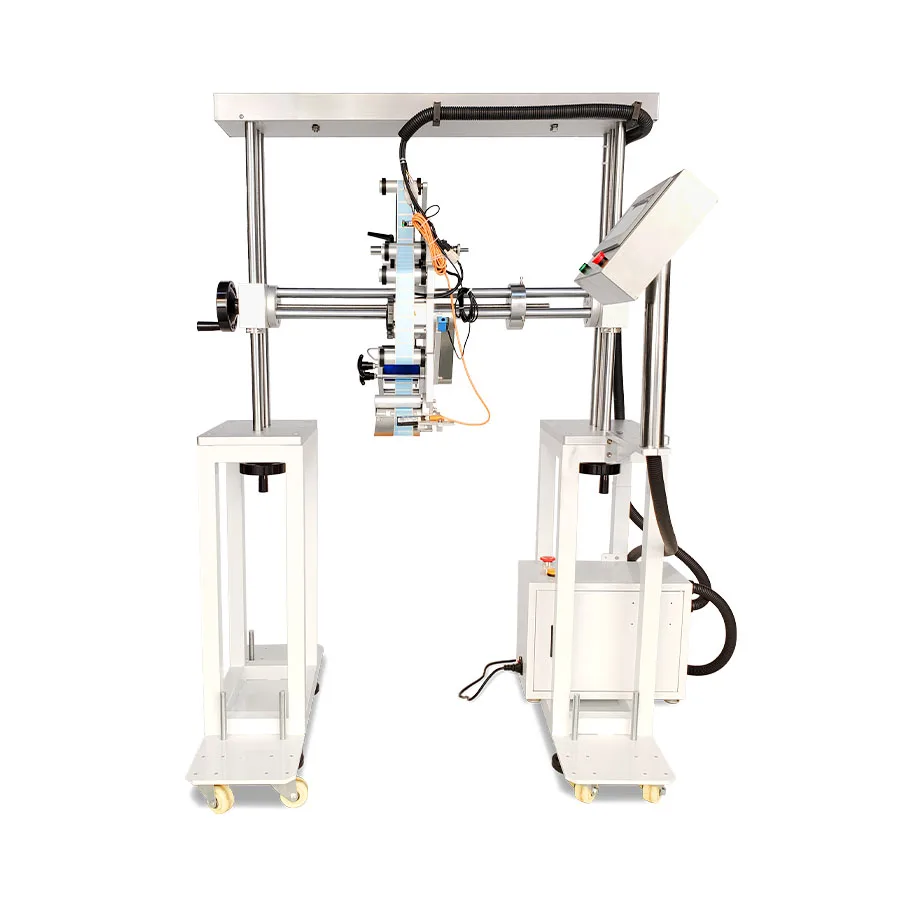 Safe Automatic assembly line surface labeling machine