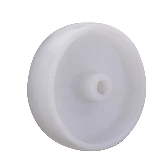 High quality plastic nylon wheel 50mm/75mm/100mm/125mm non-marking pp wheel furniture caster wheel