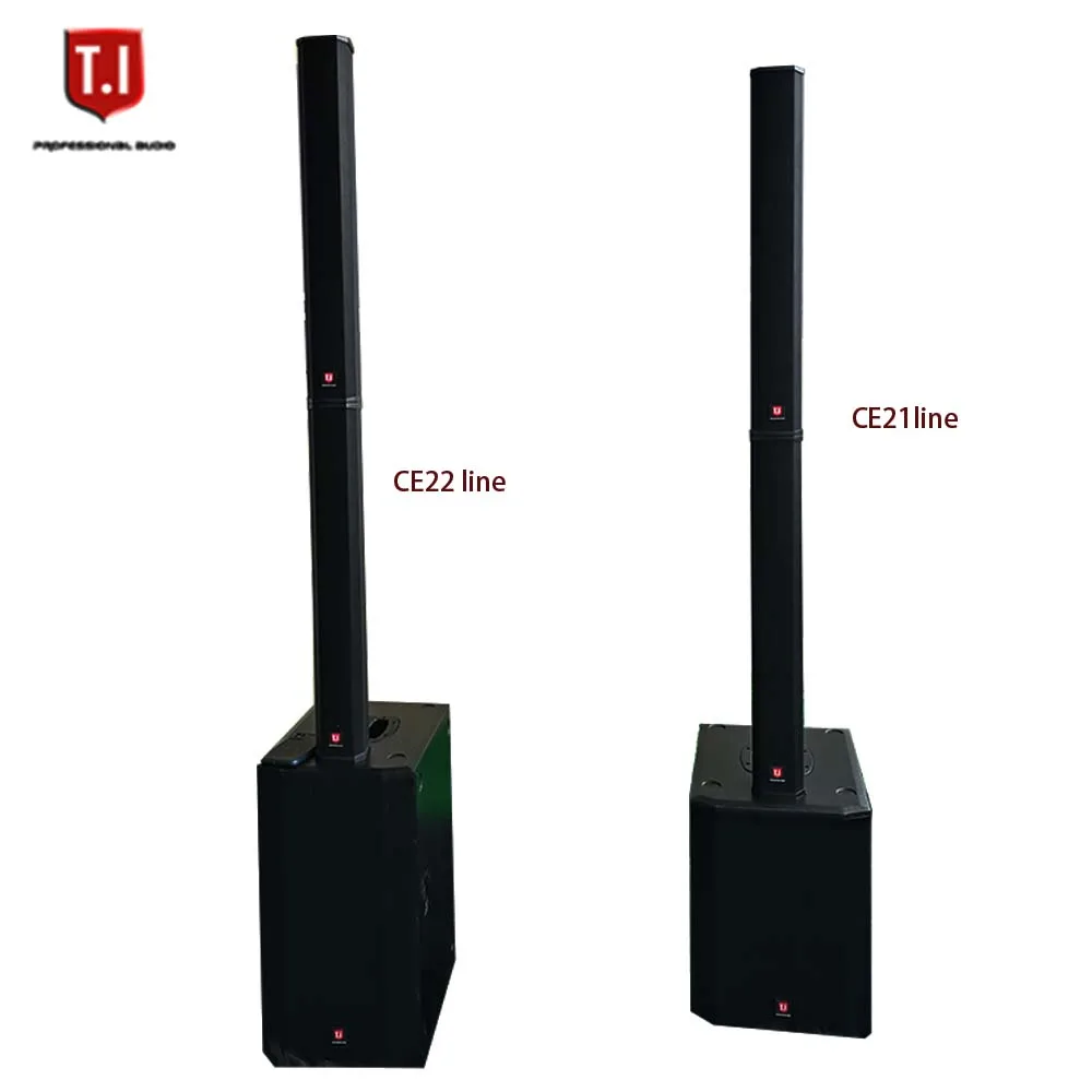 CE21line Профессиональный 12-дюймовый сабвуфер Bluetooth активная Колонка система аудио динамик Набор с DSP для сценических приложений