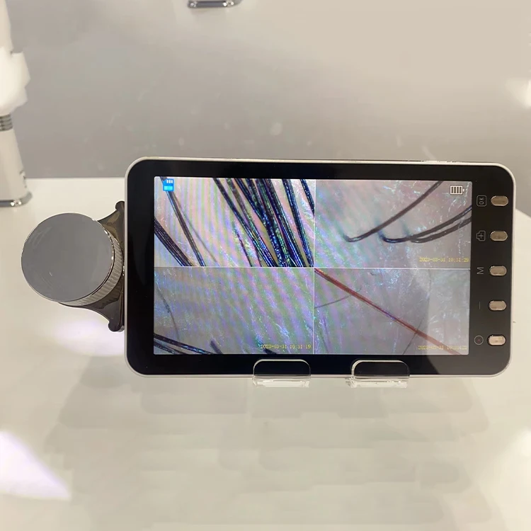 Newest Electric Scalp Massager Analysis Machine Massager Head Camera  Scalp Cleaning Machine Light Therapy Device