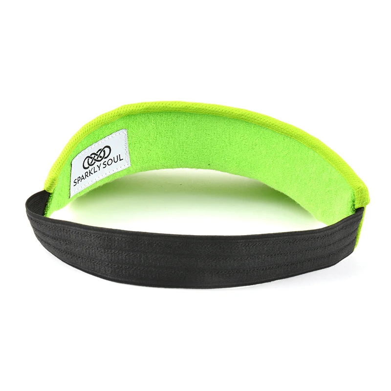 OEM wholesale Plain Sport outdoor Sun Visor Cap golf Visor Hats Custom logo Quick Dry Fit Visor