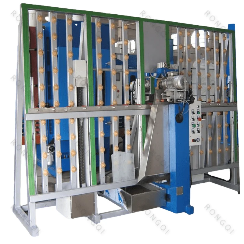 Vertical High Precision CNC Automatic Furniture Slate Building Appliances Glass Drilling Machine