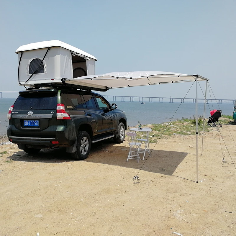 
Car roof tent Triangle rack new for side awning hard shell car tent roof top 