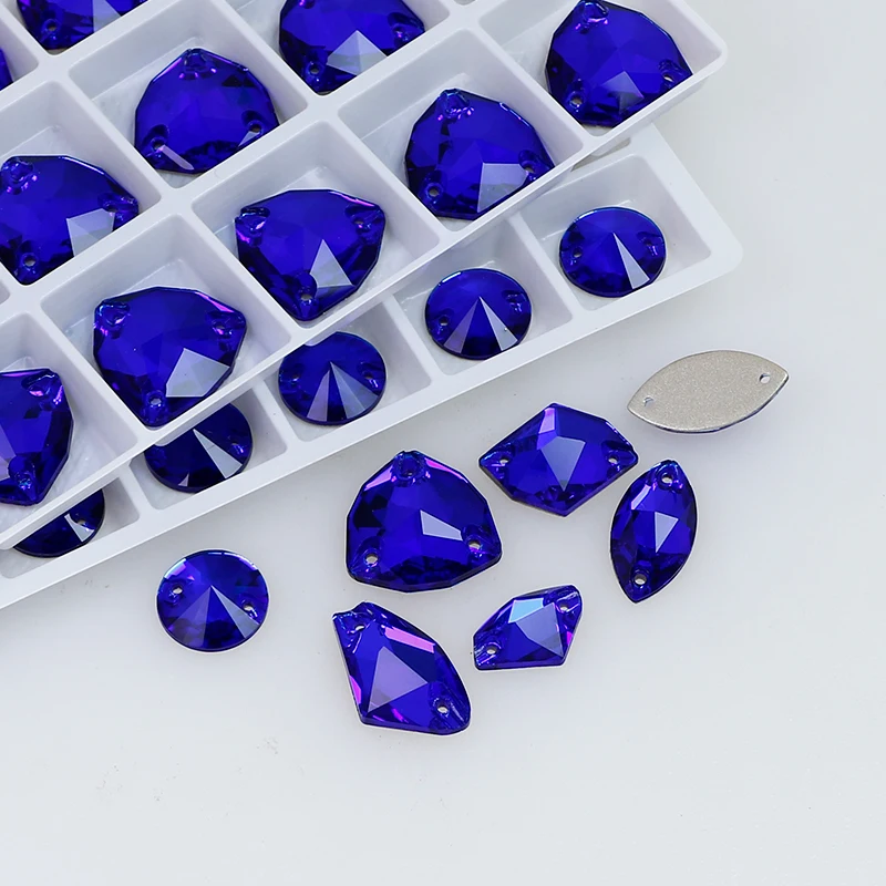 Ready to Her requoli csquare Cosmic B07, плоская спина, пришивка с дырками, Стразы для одежды