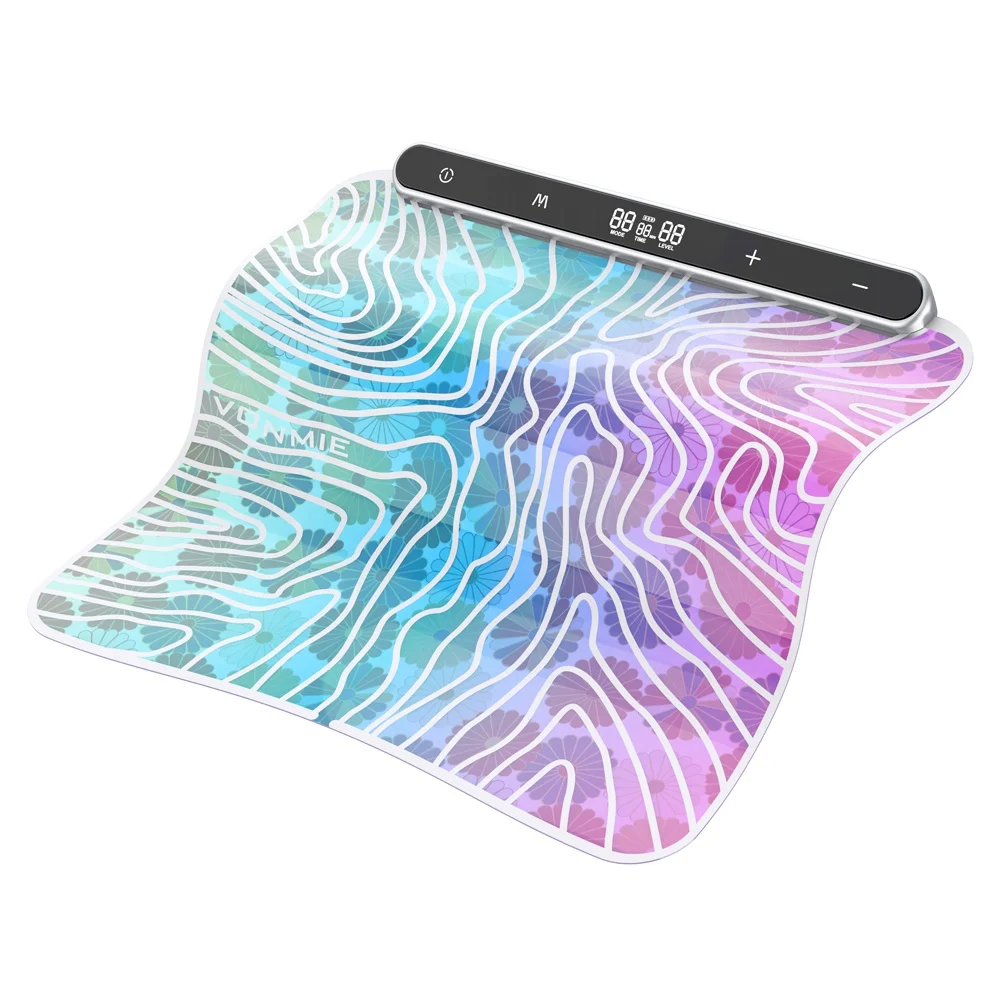 Intelligent Electronic Pulse Acupuncture Machine Therapy EMS Colorful Foot Mat Feet Stimulator Massager