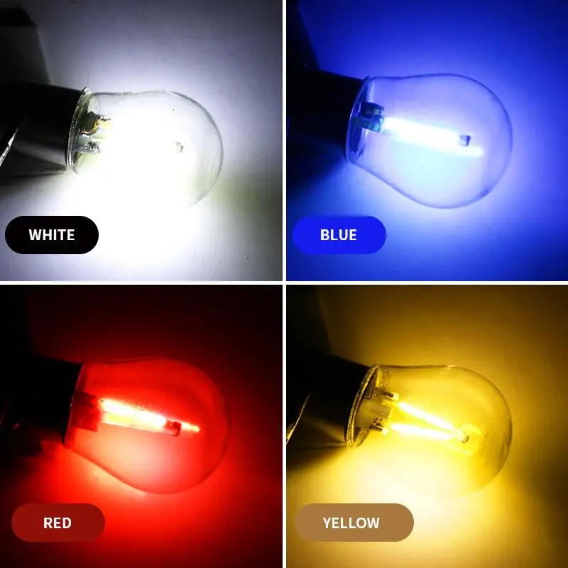 
Car Led Bulb No Error Auto Turn Signal Lamp Reversing Lights 12V 1156 ba15s p21w with multi color 