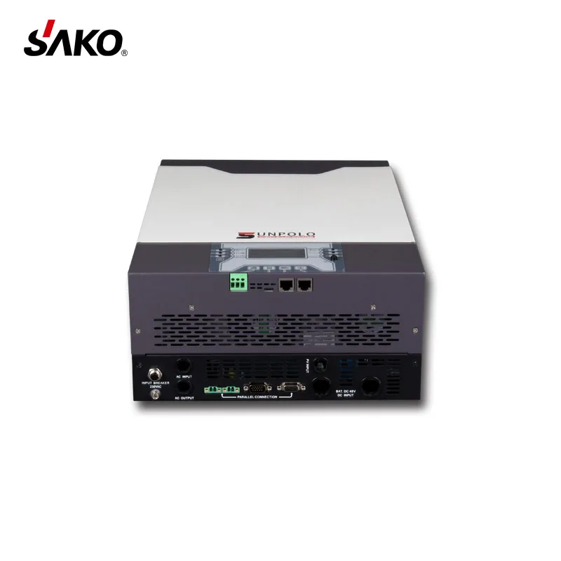 3000W Hybrid Inverter Parallel Function Work Without Battery Inbuilt MPPT Solar Charger