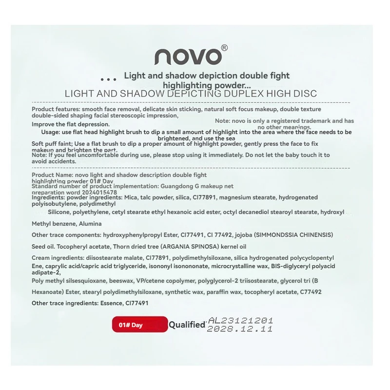 High Quality Proprietary Brand Makeup Styling Powder  Waterproof  Sweat Proof  Oil Controlling  Makeup Styling Powder