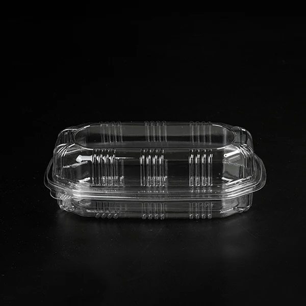 Hot sale disposable  plastic food packaging hotdog storage container supplier