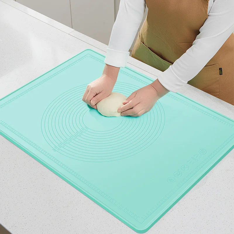 Large Silicone Mat Kitchen Kneading Dough Baking Mat Cooking Cake Pastry Non-stick Rolling Dough Pads Tools Sheet Accessories