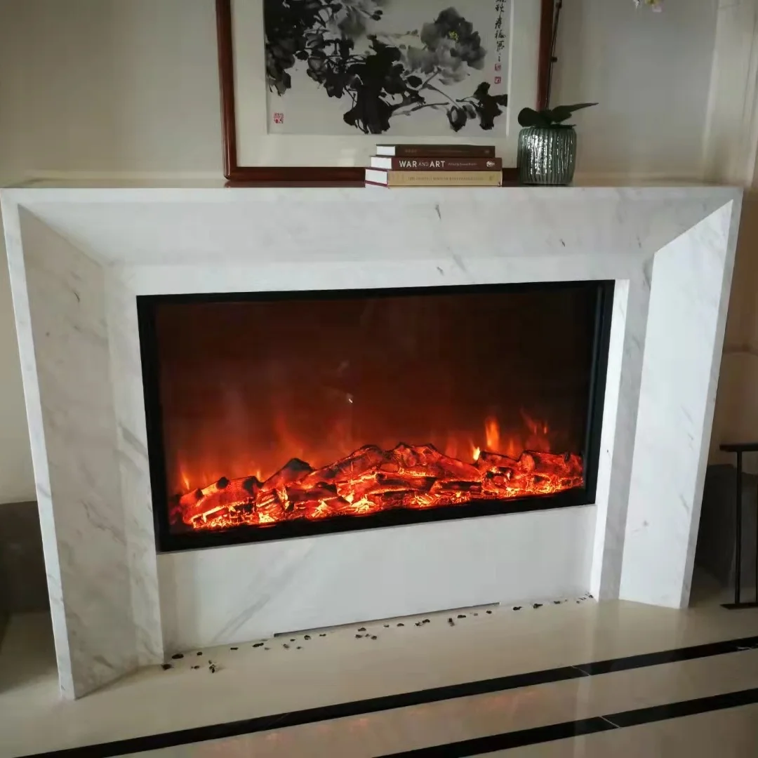 Американская Встраиваемая Подставка для телевизора с камином, отдельно стоящая для перепродажи