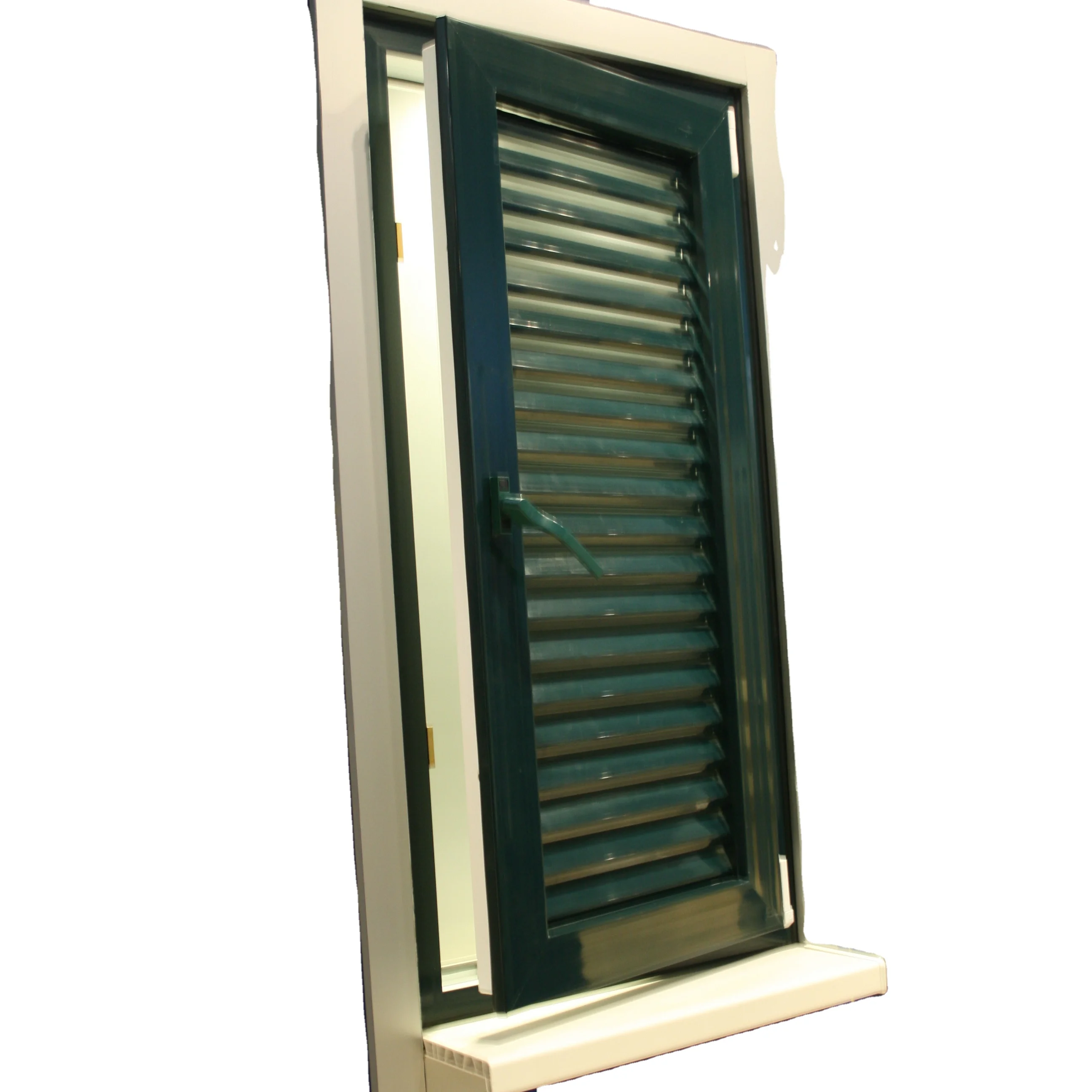 PVC profile window shutter plastic blinds upvc louver