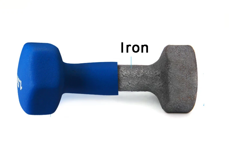 Home Gym Fitness Adjustable Neoprene Dumbbell women training mini rubber dumbbell set