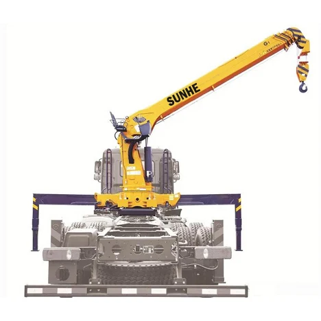 customized telescopic boom truck mounted crane