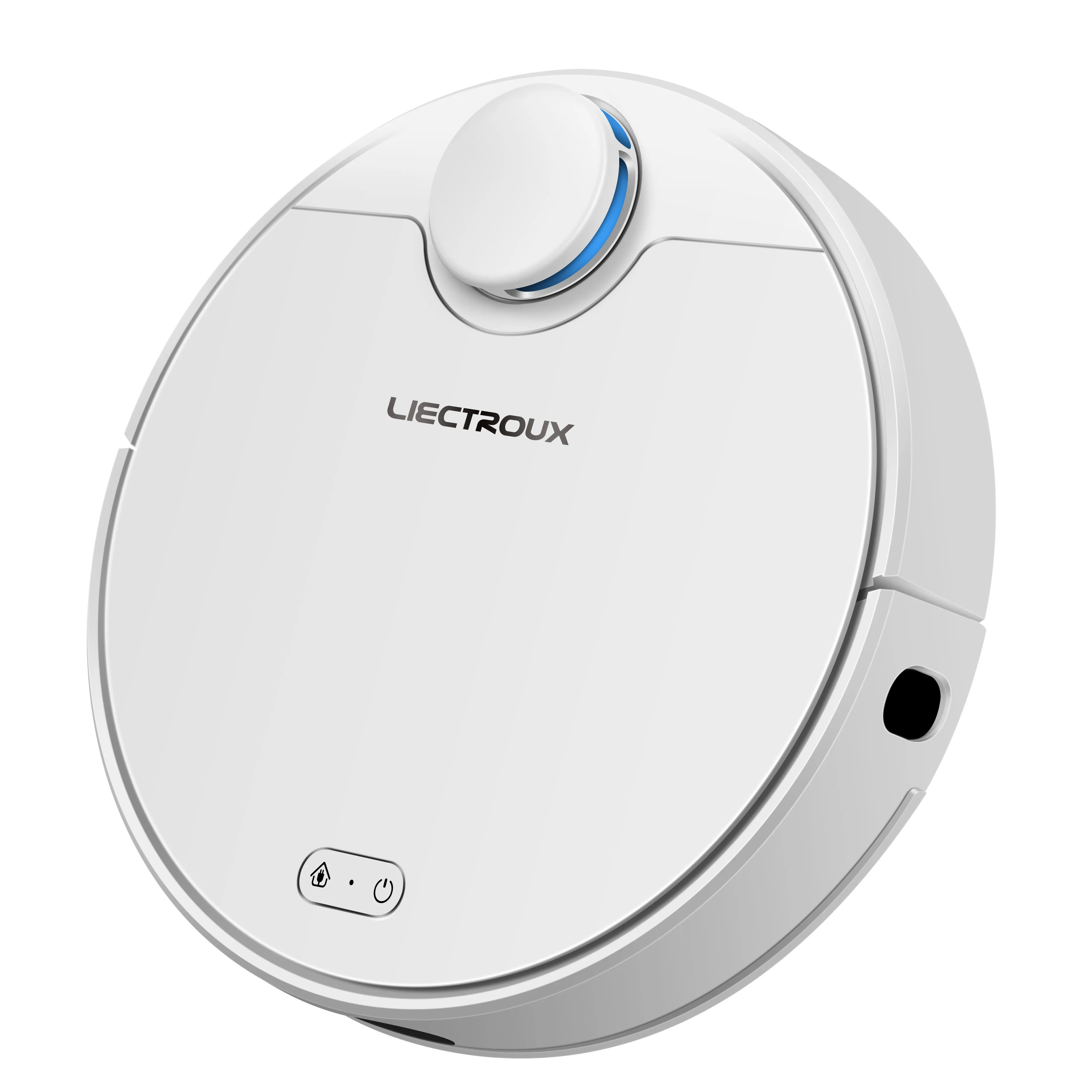 Liectroux ZK901 Lidar  Robot Vacuum Cleaner  Selective Room Clean Breakpoint Resume Cleaning Wet Mop & Disinfect